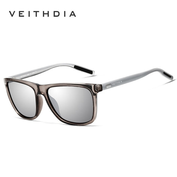 VEITHDIA Brand Unisex Retro Aluminum+TR90 Sunglasses Polarized Lens Vintage Eyewear Accessories Sun Glasses For Men/Women 6108