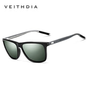 VEITHDIA Brand Unisex Retro Aluminum+TR90 Sunglasses Polarized Lens Vintage Eyewear Accessories Sun Glasses For Men/Women 6108